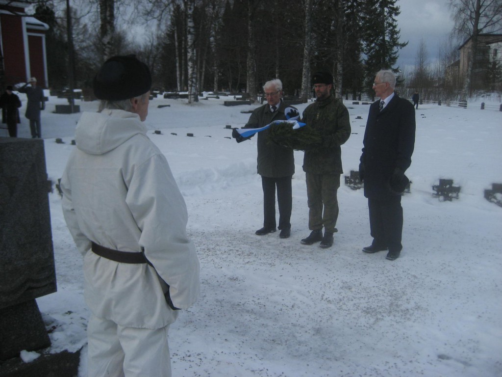 Talvisodan päättymisen 72-vuotispäivä Saarijärvellä