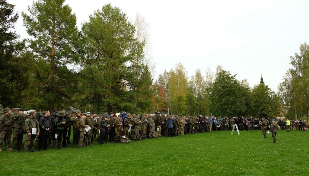 Reserviläisurheiluliiton vuoden 2025 valtakunnallinen syysjotos järjestettiin Laukaan ja Tikkakosken maastoissa